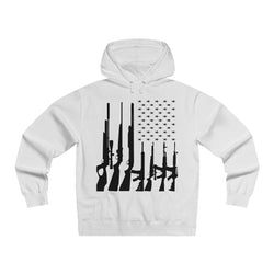 Land Of The Free Pullover Hooded Sweatshirt (Front)