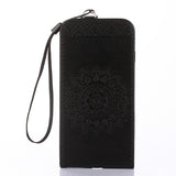 Embossed Flip Stand Case For Samsung Galaxy S8