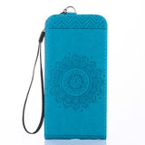 Embossed Flip Stand Case For Samsung Galaxy S8