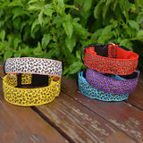 Safety Pet Collar With LED And Printed Design By Project Pet Lovers Club