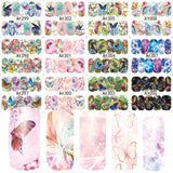 Special Set #6 - 48 Sheets Per Set | Cute Animals Theme Nail Art Decals