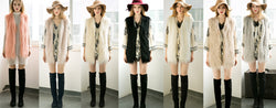 Kardashian Style Fur Overcoat