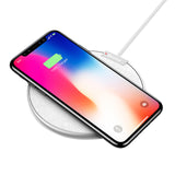 Wireless Charger For iPhone X - Samsung Galaxy Note 8  - S8 S7 S6 Edge