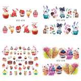Summer Desserts | 15 Colors To Choose From | Nail Art Decals