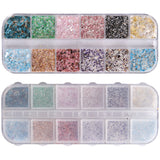 Nail Decor #2 - 12 Colors Per Set | Broken Marble Inspired Set