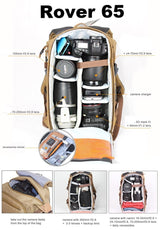 Rover DSLR Gear Backpack